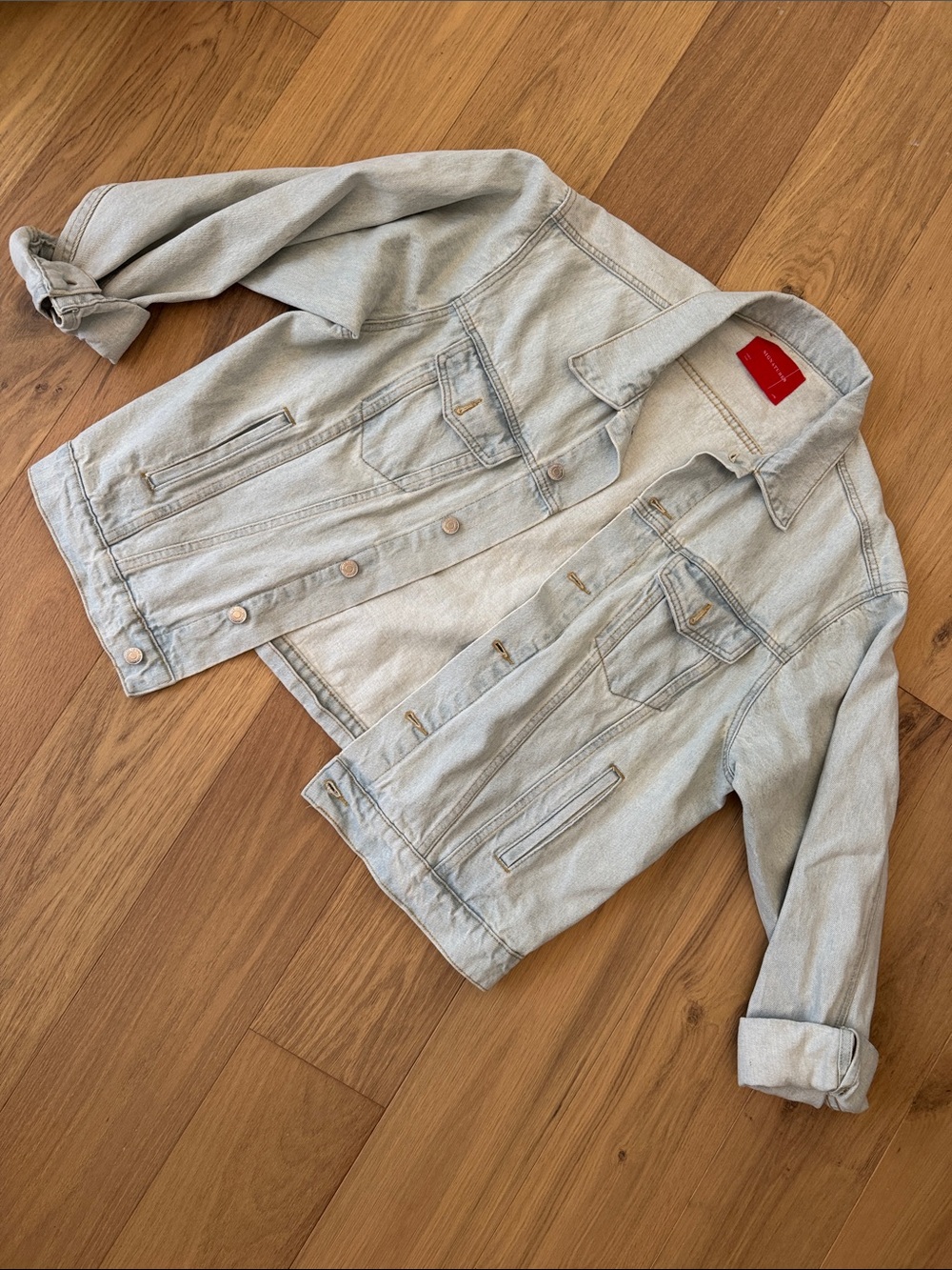 Signature Light Wash Blue Jean Jacket